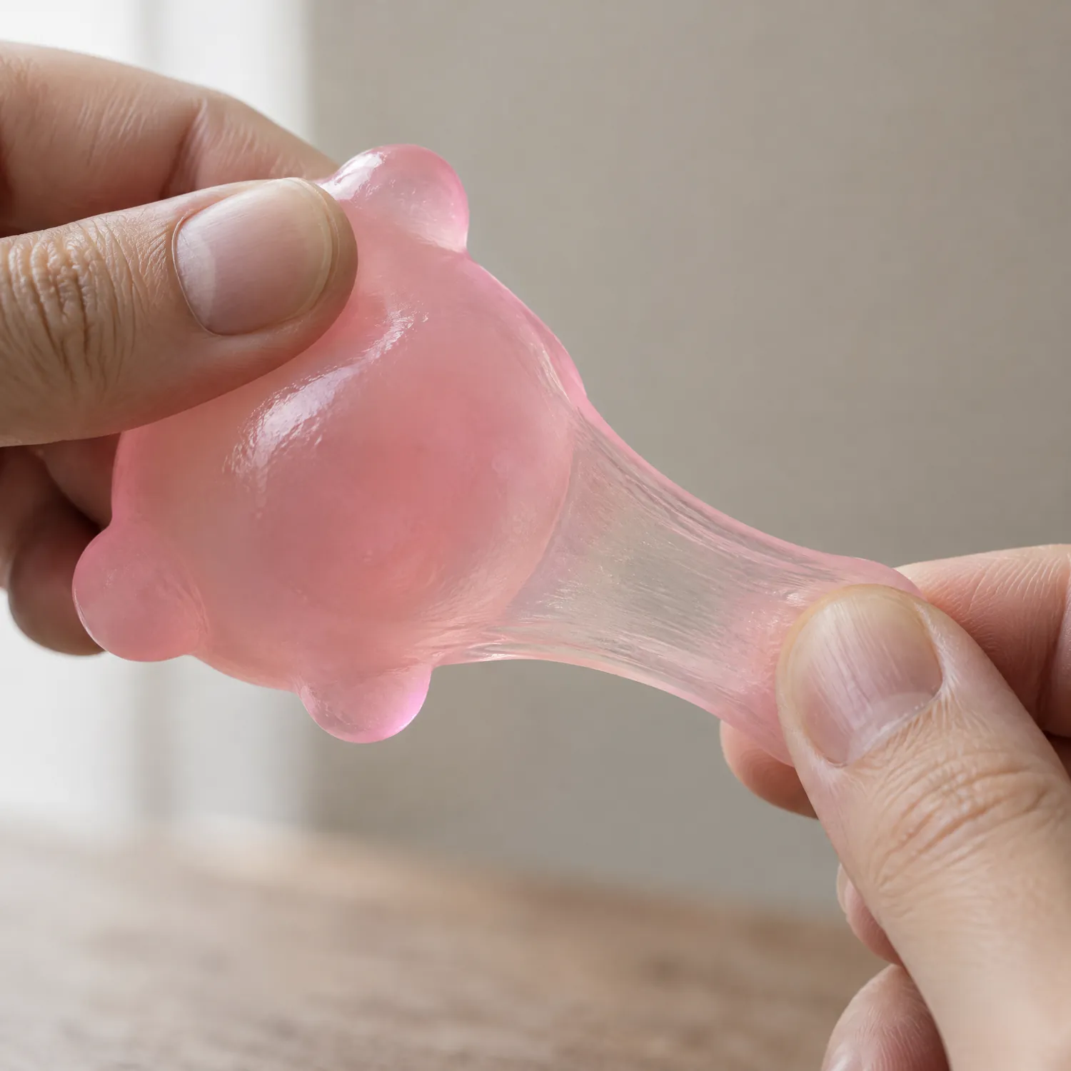 Soft TPR squishy being stretched