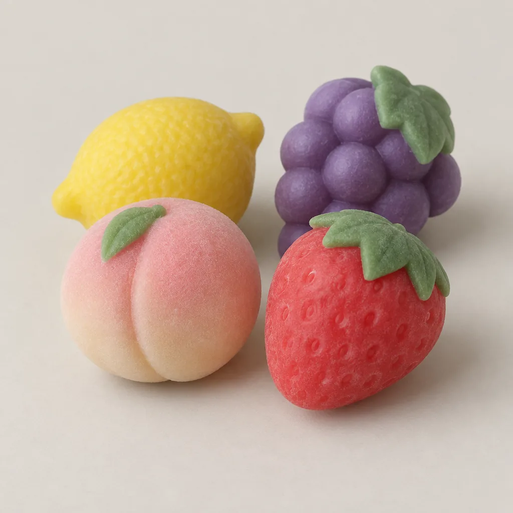 Fruit Mochi Squishy Set