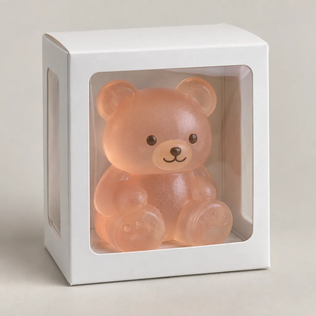 Squishy de silicona en caja de regalo