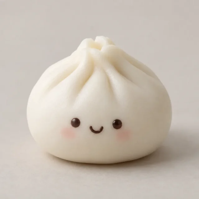 Smiling Dumpling Squishy