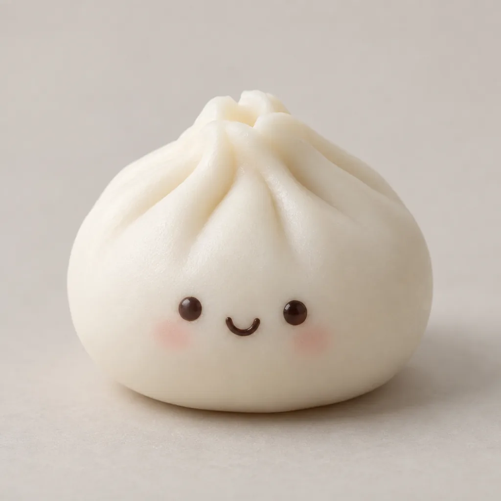 Smiling Dumpling Squishy